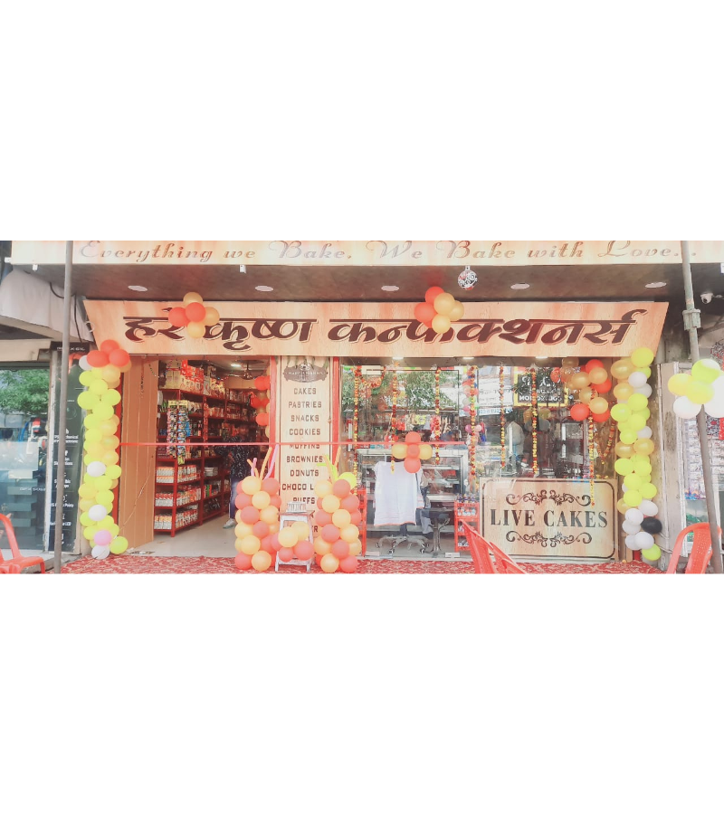 Hare Krishna Confectioners rebuilt — today